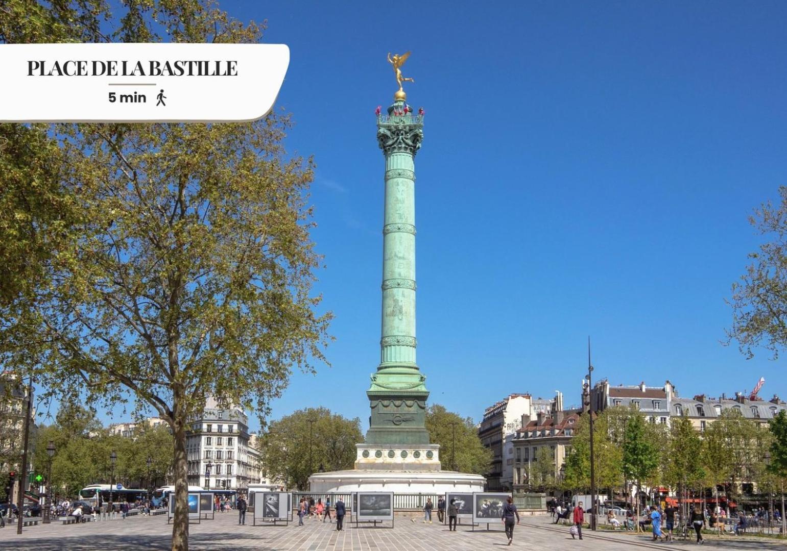 Bluestay 114 : Superbe Appartement A Bastille パリ エクステリア 写真